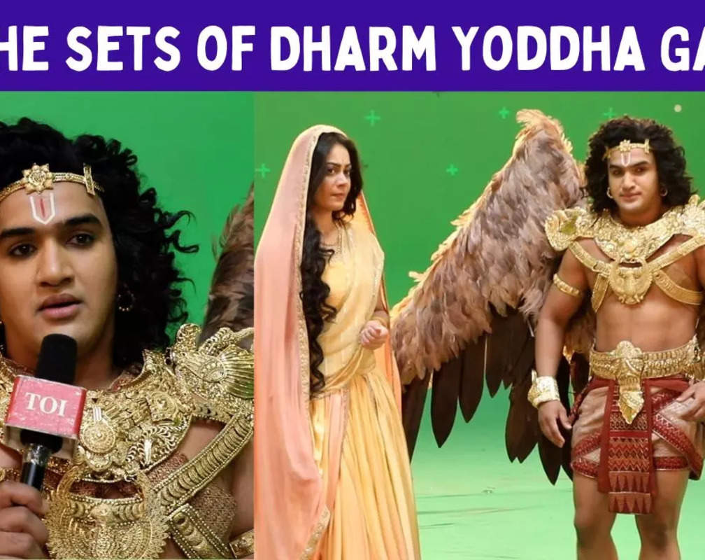 
Dharm Yoddha Garud actor Faisal Khan shoots for an inspirational sequence
