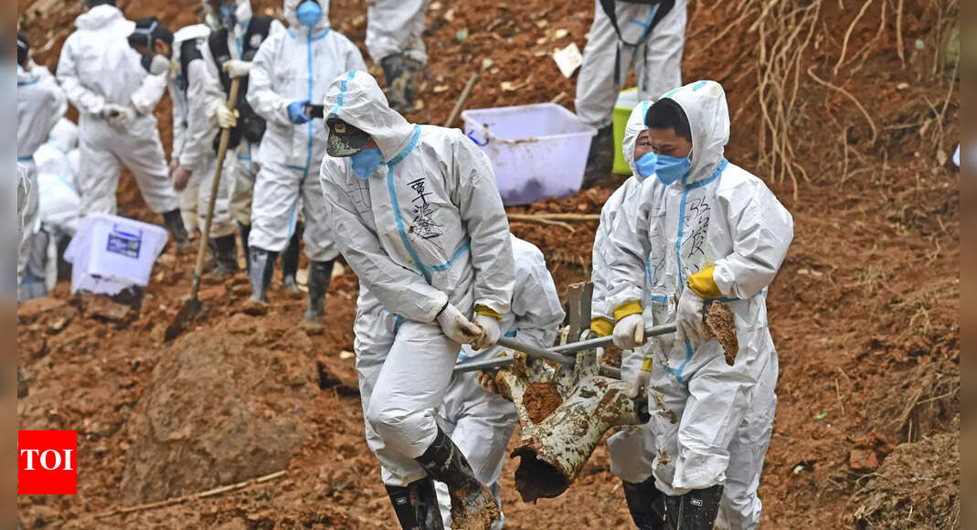 China confirms all on board China Eastern plane died in crash