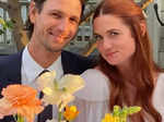 Wedding pictures of 'Harry Potter' star Bonnie Wright aka Ginny Weasley and Andrew Lococo are all things dreamy!