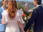 Wedding pictures of 'Harry Potter' star Bonnie Wright aka Ginny Weasley and Andrew Lococo are all things dreamy!