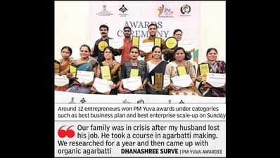 Picked two years ago, handheld and groomed, state entrepreneurs bag PM Yuva awards