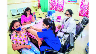 Rajasthan: 39% of 12-14 yr-old kids get first Covid dose in 10 days