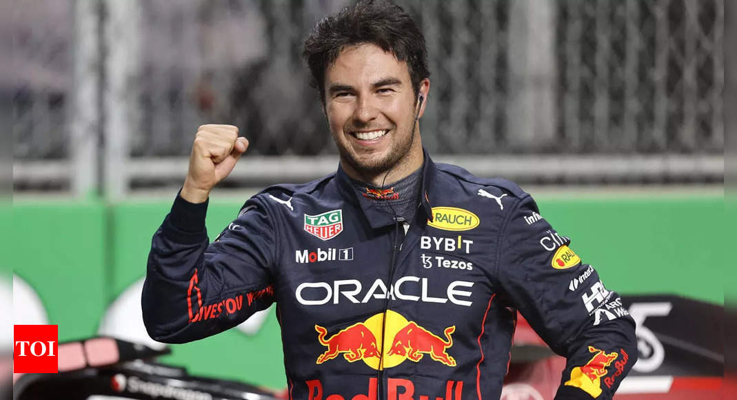 Saudi Arabian Grand Prix: Sergio Perez takes stunning first career pole | Racing News – Times of India