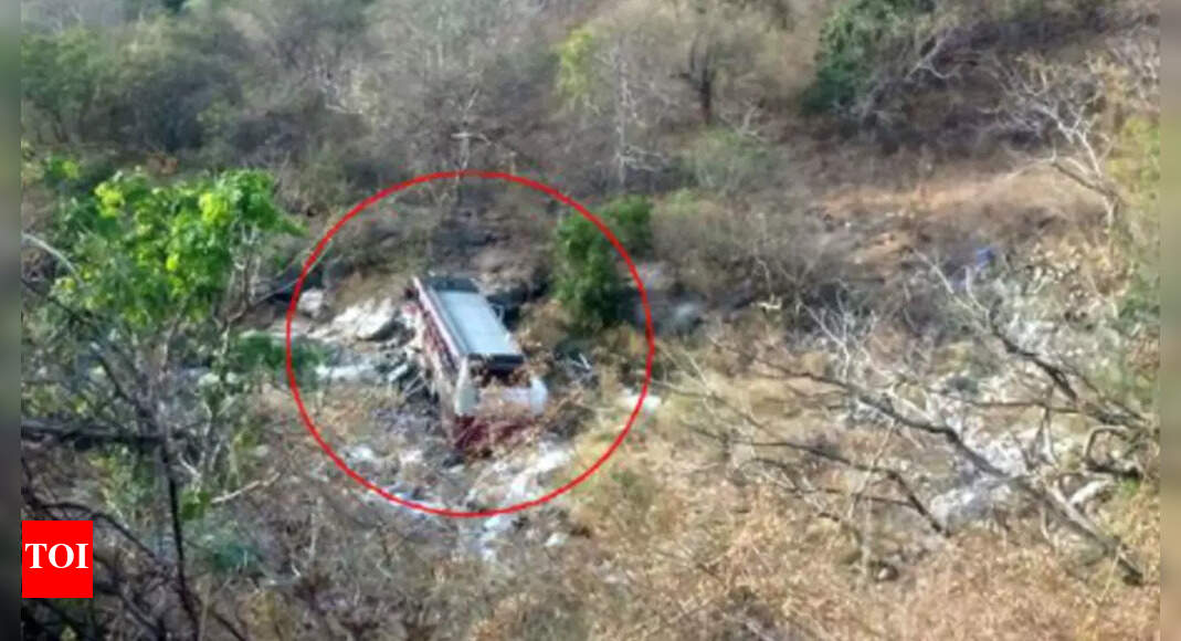 8 killed, 45 injured in bus accident in Andhra Pradesh