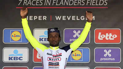 Biniam Girmay becomes first Eritrean to win World Tour race
