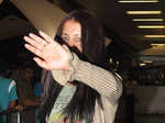 Celina Jaitley spotteds at airport