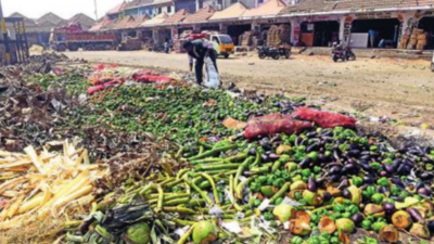 Five tonnes of vegetables left to rot in Chennai