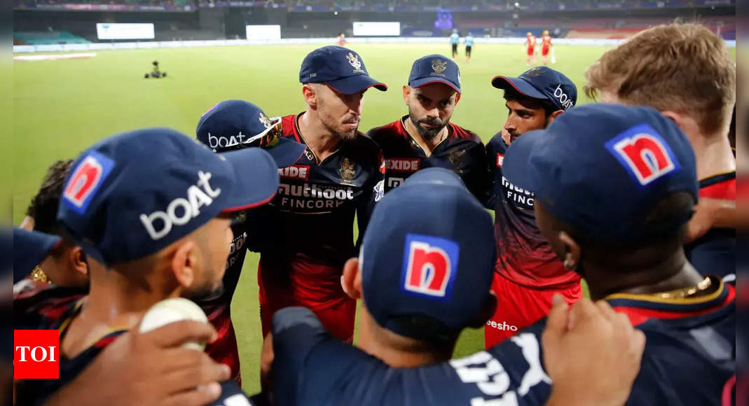 IPL 2022: Need to hold on to our chances, says disappointed RCB skipper Faf du Plessis | Cricket News – Times of India