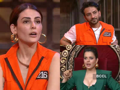 Lock Upp: Mandana Karimi accuses Ali Merchant of mas******ing in the bathroom area; Kangana Ranaut educates her by saying ‘don’t make halla about body fluids’