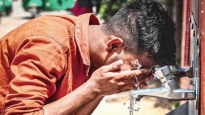 At 38 Degrees City Sees Highest Max Temp Of This Month Gurgaon News Times Of India