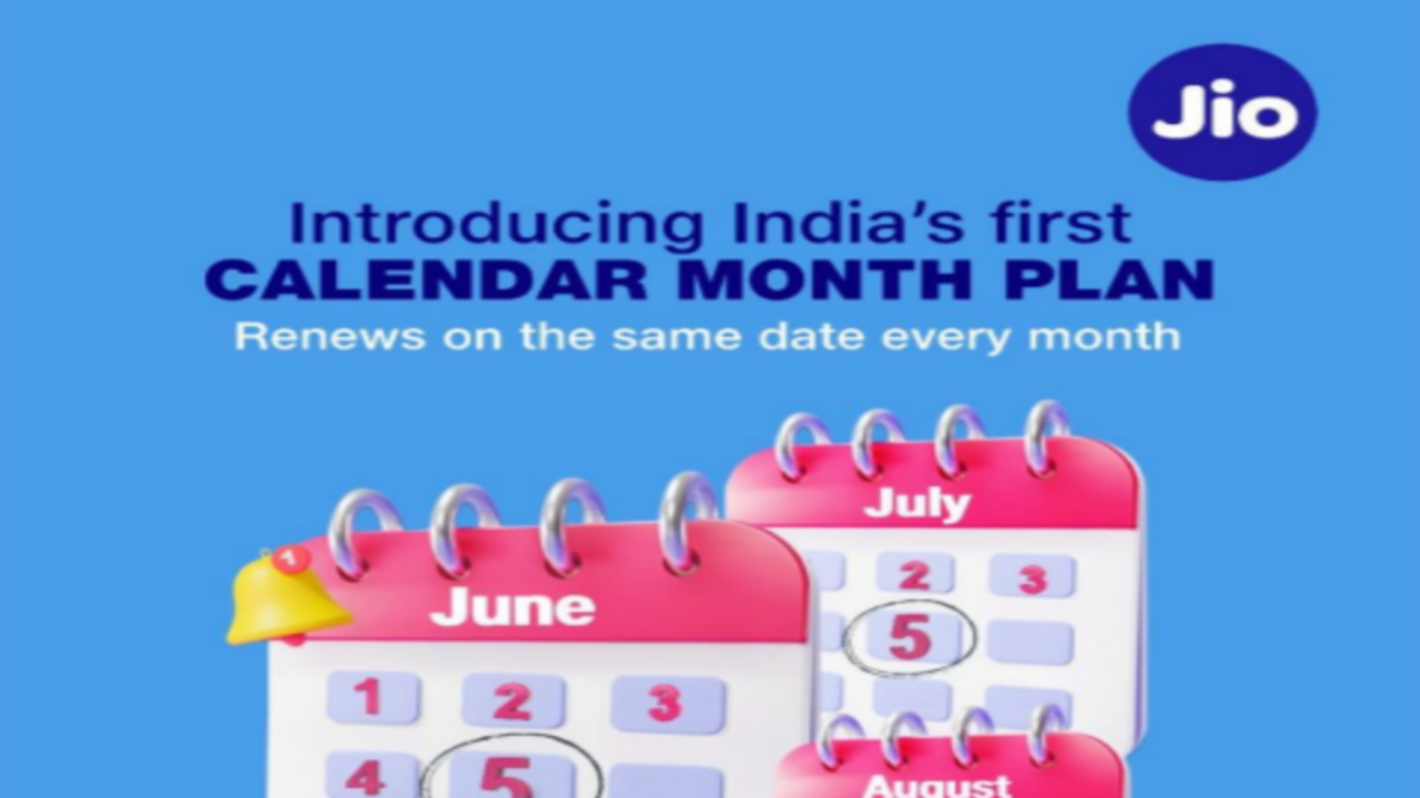 Reliance Jio launches Calendar Month Validity plan How it is different