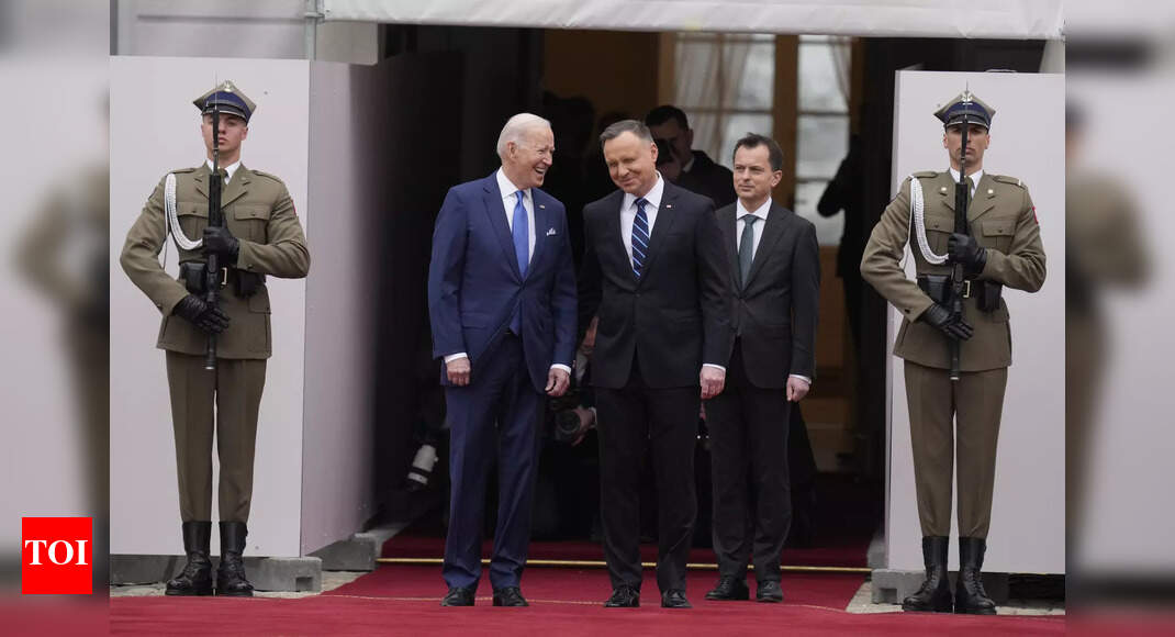 Nato: Biden budget seeks $6.9 bn to aid Ukraine, bolster Nato - Times ...