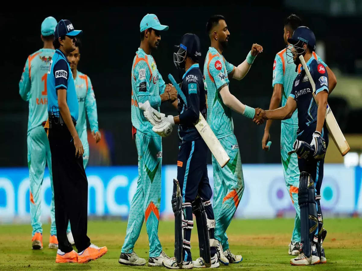 IPL 2022, Gujarat Titans vs Lucknow Super Giants Highlights: All-round  Gujarat win thriller against Lucknow in battle of debutants | Cricket News  - Times of India