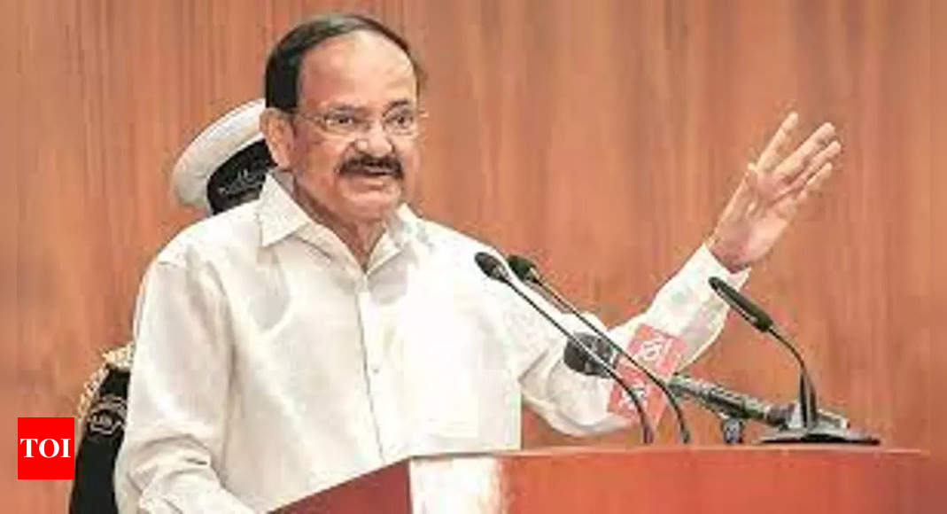 naidu:   Need objective review of history: Vice President Naidu | India News – Times of India