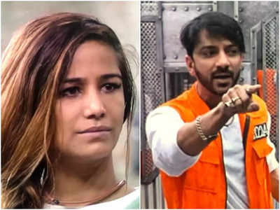 Lock Upp: Poonam Pandey abuses and shows middle finger to Ali Merchant; the latter says, 'You must be hungry for the middle finger, don't show it to me'