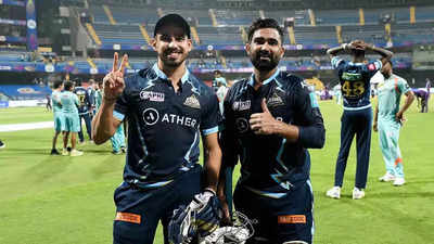 IPL 2022, Gujarat Titans vs Lucknow Super Giants: Shami and Tewatia star in  Gujarat's thrilling last-over win over Lucknow