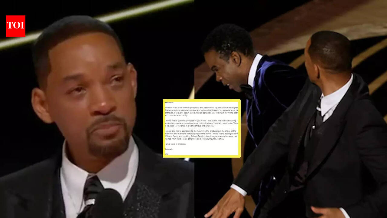 Will Smith publicly apologises to Chris Rock over Oscars 2022 slap ...