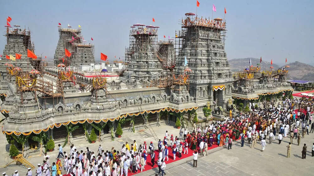 Photos: This temple is Telangana's reply to Andhra's Tirumala | The Times of India Photos: This temple is Telangana's reply to Andhra's Tirumala | The Times of India