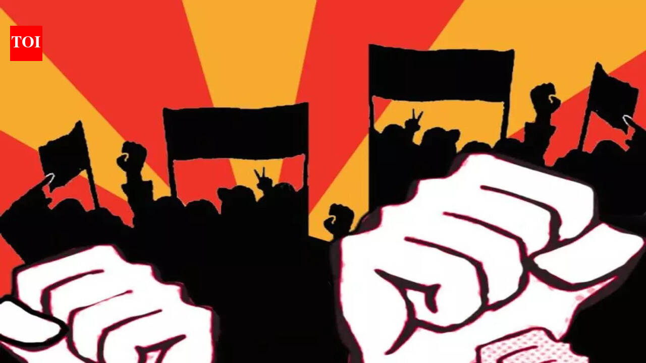Labour, Trade Unions Take Out Rally On Day 1 | Jaipur News - The Times ...