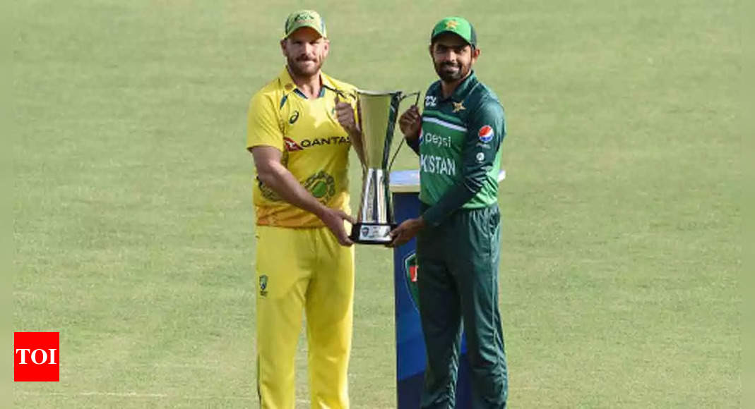 Live Cricket Score, Pakistan vs Australia 1st ODI  – The Times of India : Two debuts for Pakistan: Mohammad Wasim Jnr and Zahid Mahmood