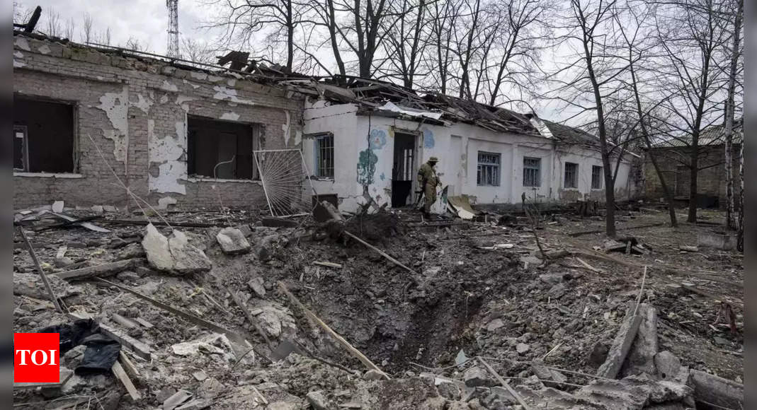 mykolaiv:  Russian rocket blasts hole in Mykolaiv administration building in southern Ukraine – Times of India