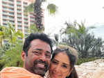 Romantic glimpses of Kim Sharma and Leander Paes go viral; couple celebrates a year of dating