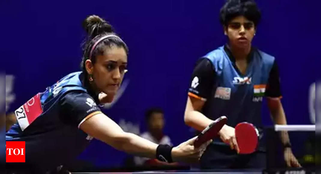 Manika-Archana pair enters medal round in WTT Star Contender | More sports News – Times of India