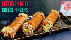 Watch: How to make Leftover Roti Cheese Fingers