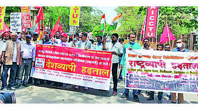 Bandh ends, unions warn of more aggressive protests