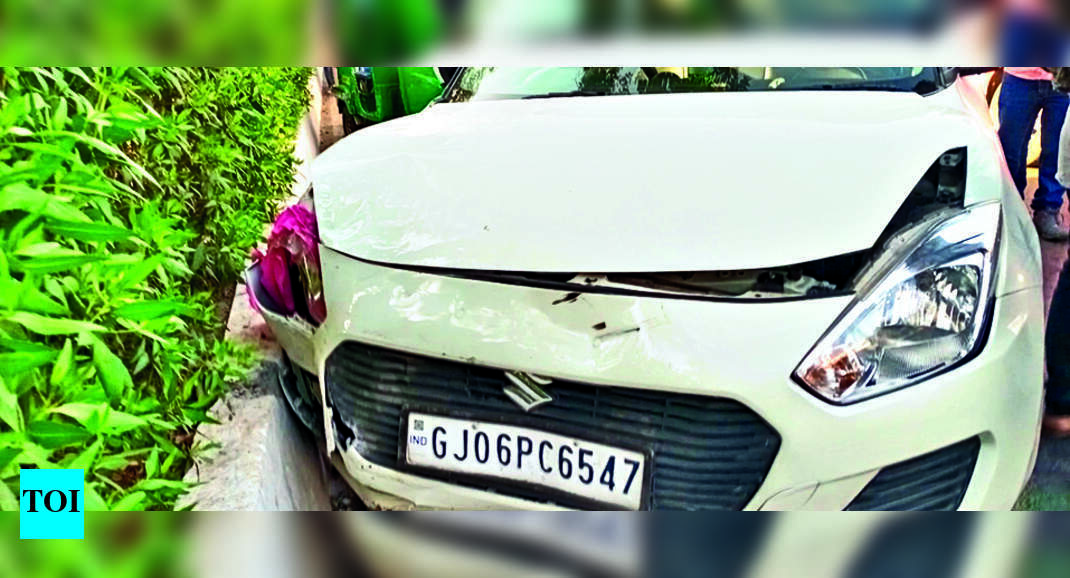Drunk Driver Knocks Down Two Persons, Hits Vehicles | Vadodara News ...
