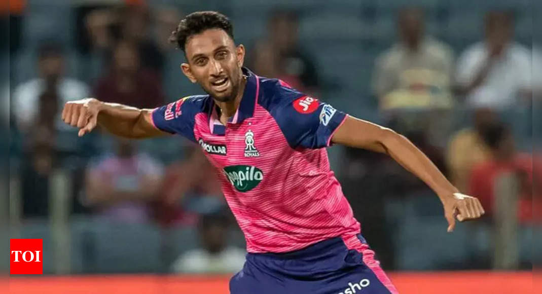 IPL 2022: Prasidh Krishna feels bowling at hard lengths helped him in clash against SRH | Cricket News – Times of India