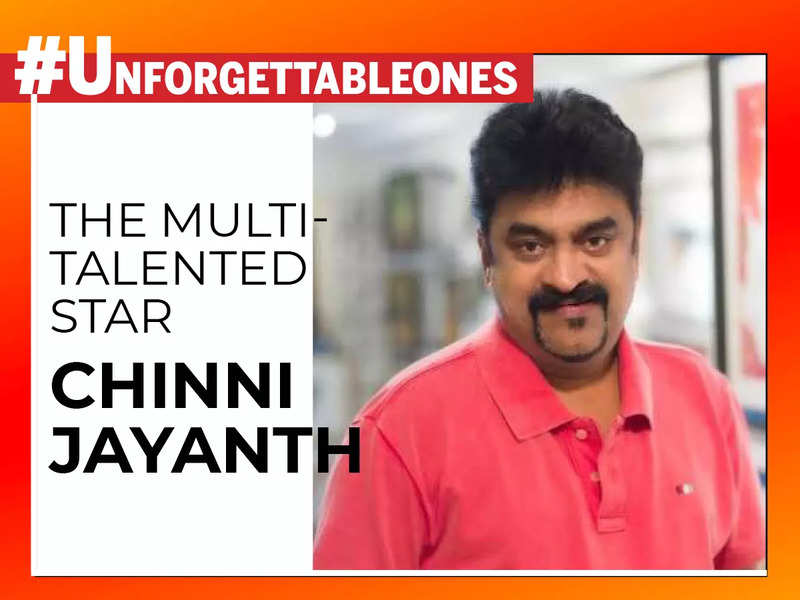 #UnforgettableOnes: The Multi-talented Star Chinni Jayanth | Tamil ...