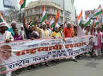 Central trade unions observe Bharat Bandh; see pics