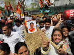 Central trade unions observe Bharat Bandh; see pics