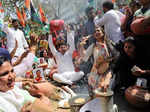 Central trade unions observe Bharat Bandh; see pics