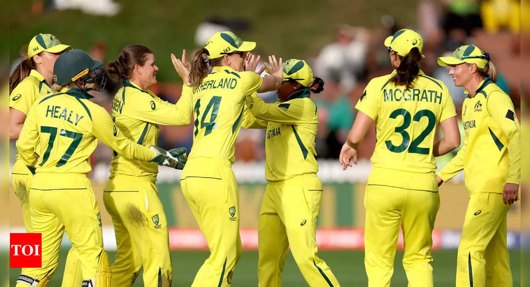 Women’s World Cup, Australia vs West Indies: Australia romp past West Indies into final | Cricket News – Times of India