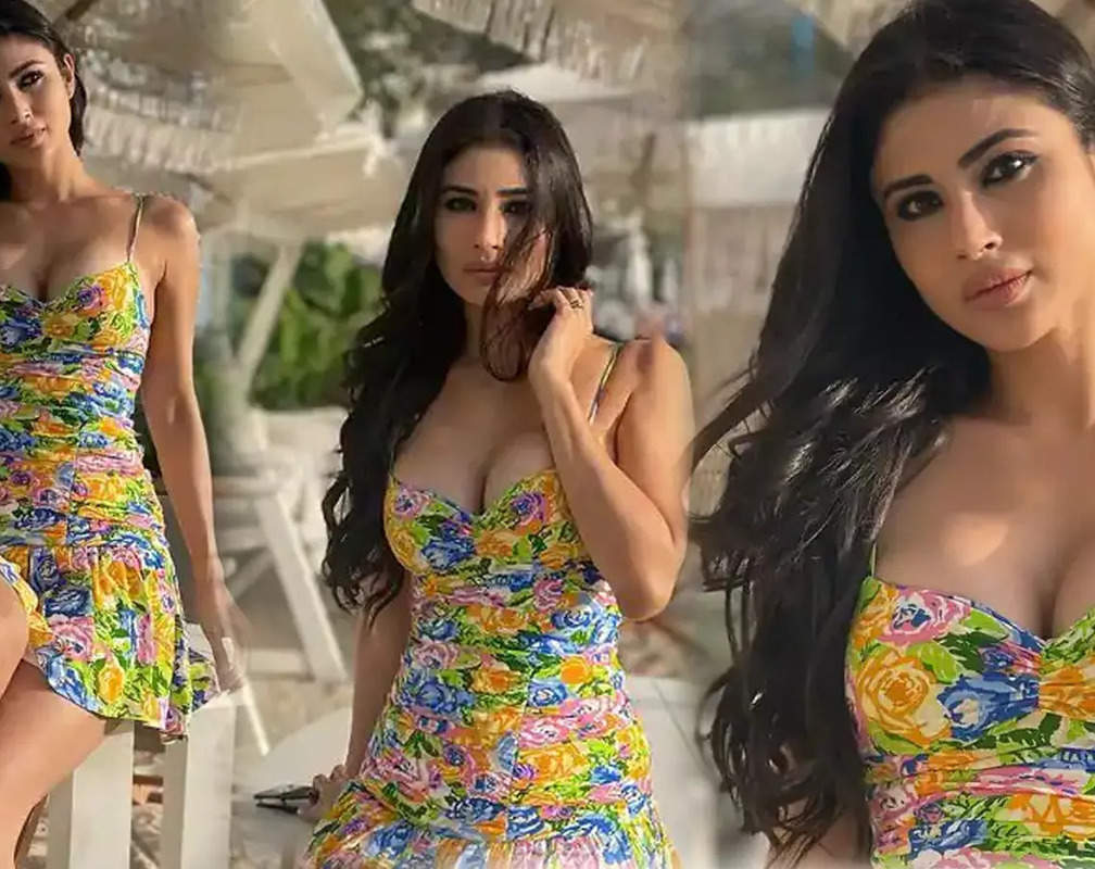 
Mouni Roy looks stunning in a floral dress, photos from her Dubai vacation go viral
