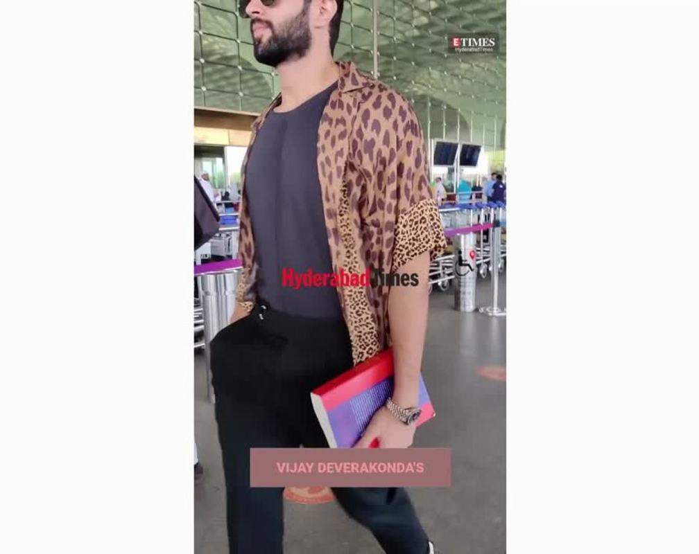 
Vijay Deverakonda on the prowl: Check out his quirky Airport Look
