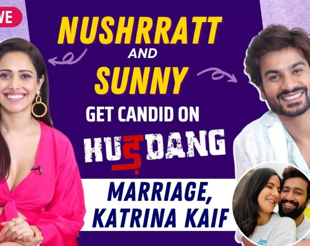 
Nushrratt Bharuccha and Sunny Kaushal get candid on ‘Hurdang’
