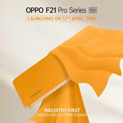 Oppp F21 Pro series to launch in India on April 12