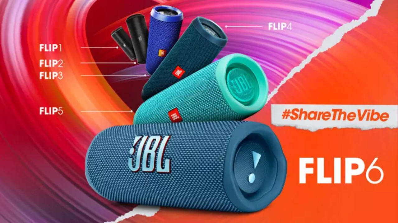 JBL Flip 6 waterproof Bluetooth speaker launched at Rs 14,999 - Times of  India
