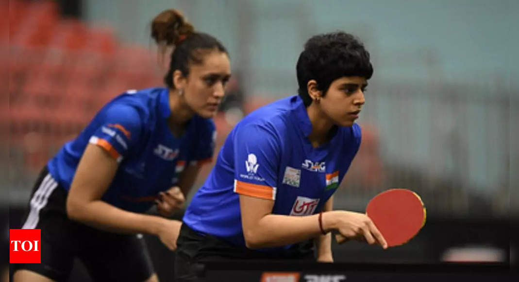Manika-Archana pair settles for bronze in WTT Star Contender | More sports News – Times of India