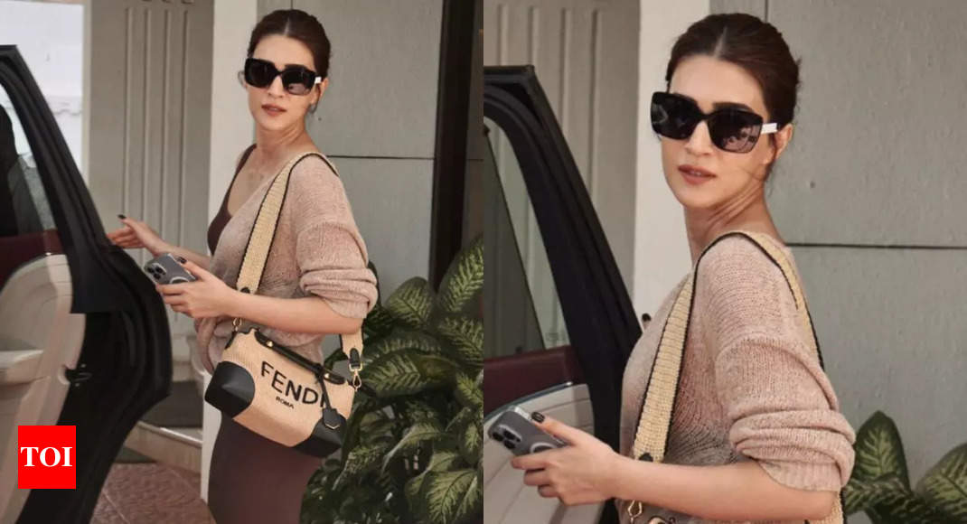 Kriti Sanon Bag: Guess the price of Kriti Sanon's shoulder bag