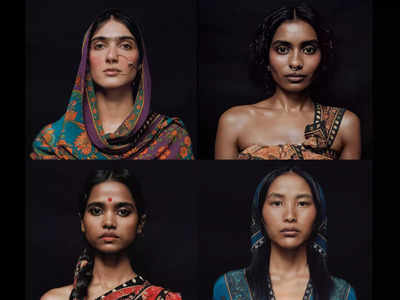 Ritu Kumar's new campaign celebrates beauty from all regions - Times of ...