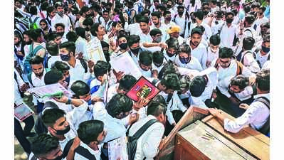 Offline Haryana board exams back after 2 years, so is mass cheating