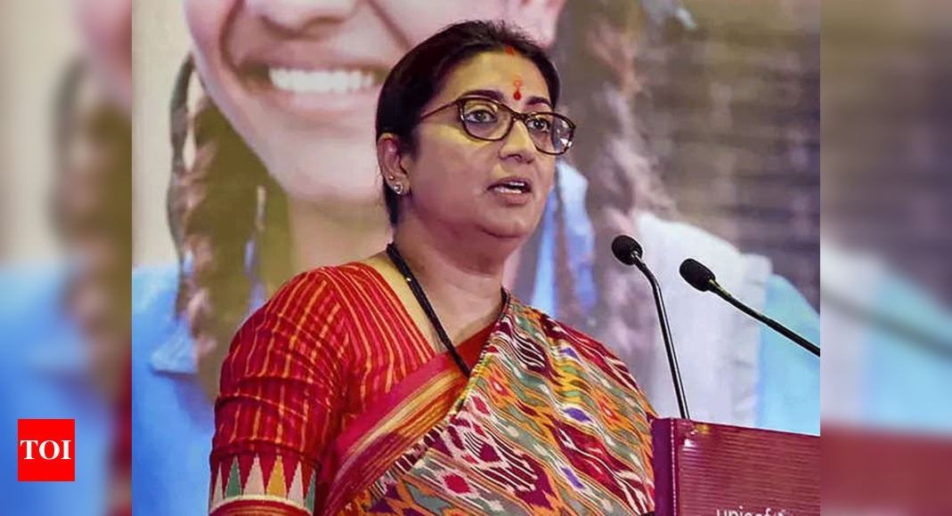 MP implies girls unoccupied marry early, earns Irani ire | India News – Times of India