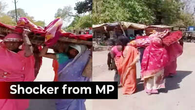 On Video, Women Carry Mother's Body On Cot As There Was No Hearse ...