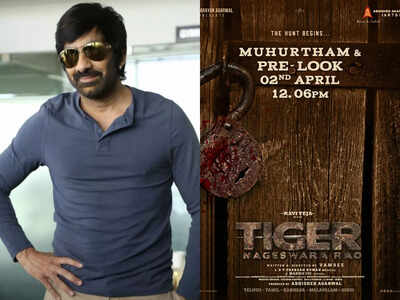 Tiger Nageswara Rao: Ravi Teja's pre-look to be unveiled on Ugadi