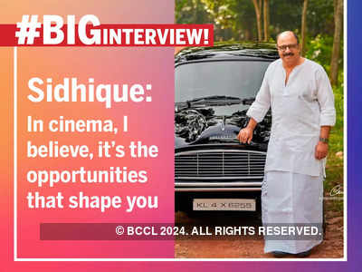 #BigInterview! Sidhique: I am the stone, who has traveled through the stream, constantly colliding with experiences, polished by life, and got smoother