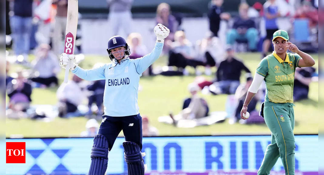 ICC Women’s World Cup, South Africa vs England: Danielle Wyatt, Sophie Ecclestone fire England to another WC final | Cricket News – Times of India